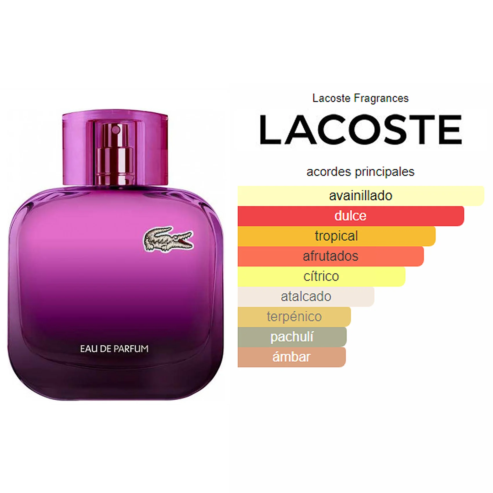Lacoste Magentic 90ml (Fragancia Femenina) - Imagen 2